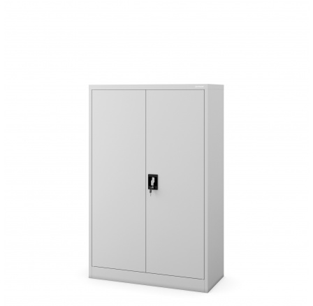 KEVIN fém irodai iratszekrény, 900 x 1400 x 400 mm, szürke