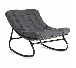 Fotel Bujany AURORA Szary