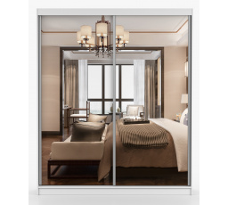 MULTI 20 gardróbszekrény - 183 cm, Fehér