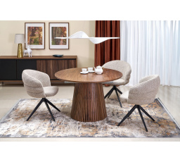 FARGO kihúzható asztal, asztallap - dió, lábak - dió (2p=1db)