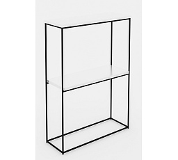 Velo Konzol Fekete+Fehér Fényes