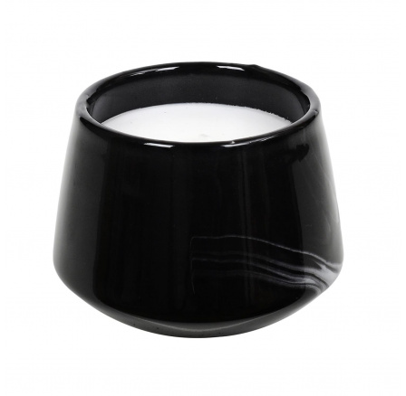 Illatos gyertya Marble S fekete