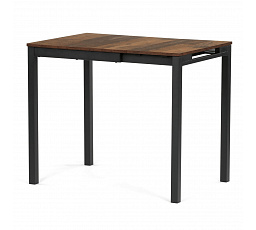 Kihúzható étkezőasztal 60-90x60 cm, melamin, régi fa, GDT-206 OLW2