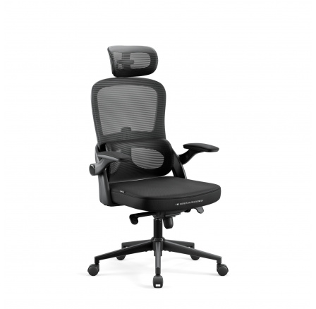 Irodai ergonomikus gamer szék Light, fekete