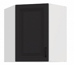 Felső sarokszekrény STELLO - 60x60 GN-72 1F (45°), Fehér/Grafit