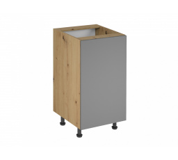 Langen alsó konyhaszekrény D45 P/L, bézs/tölgy artisan