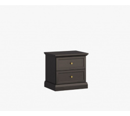 LUCCA SN éjjeliszekrény, fekete