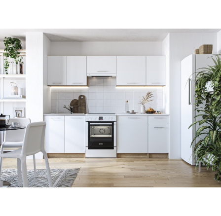 Konyhai szett DARIA 240, Sonoma tölgy/Fehér