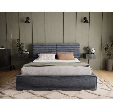 Pesillo Bed + Metal Frame/Gas Lift/Storage 140x200 Modullo 04 1