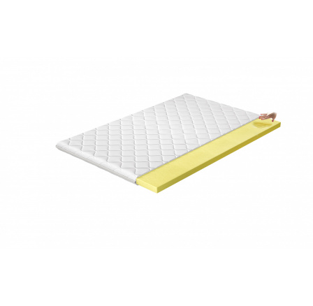 Topper Visco 160x200 Hipoalergiczny pokrowiec Microfibre