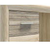 CASTEL 19 sonoma jasna/MDF sonoma trufel - biurko