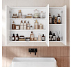 Tükrös szekrény, MDF, fehér, AZR-E1132 WT