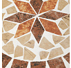 Virágállvány 30x30x34cm, kerámia, bézs, US1602