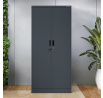 Fém szekrény JAN Compact 1750 x 800 x 400 mm, antracit