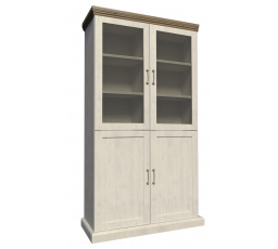 ROYAL W4D vitrin, Északi fenyő + Vad tölgy