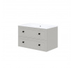 Szafka pod umywalkę 80/2S (MDF ramiak) cashmere