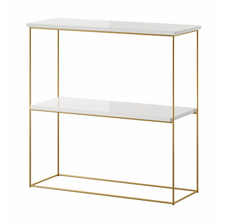 Toni Konzol Arany+Fehér Fényes