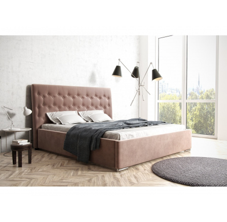 Łóżko Honey ze stelażem metalowym 160x200 Łóżko Honey ze stelażem metalowym 160x200