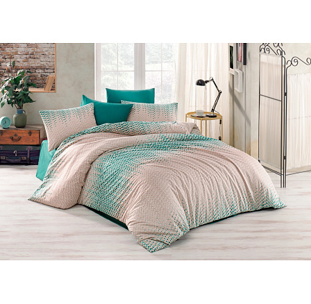 Bavlněný povlak na polštář Gradace green 50x50