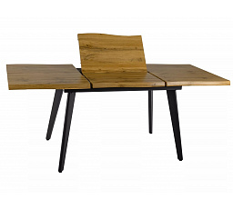 FRESNO 150 étkezőasztal, Artisan Tölgy/Fekete keret