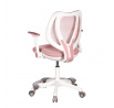 Dětská židle, výškově nastavitelná, růžová síťovina, KA-C806 PINK
