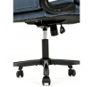 Kancelářské křeslo, houpací mechanismus, modrá ekokůže, KA-Y344 BLUE