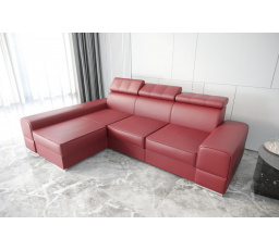 NAROŻNIK ROYAL SKÓRA NATURALNA 295X185 - lewa , Skóry naturalne - Wybierz swój kolor