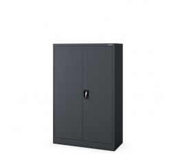KEVIN fém irodai iratszekrény, 900 x 1400 x 400 mm, antracit