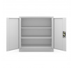 Zárható iratszekrény BEATA, 900 x 930 x 400 mm, szürke