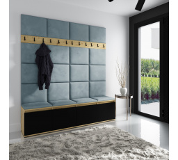 EMI 4 előszobafal, Trinity 22/Artisan+fekete