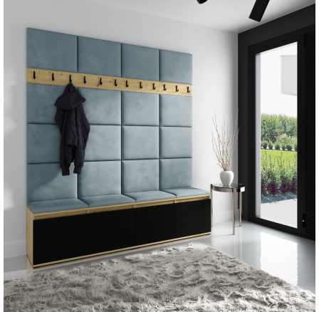 EMI 4 előszobafal, Trinity 22/Artisan+fekete