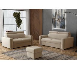 Sedací souprava Petrit 3+2+taburet Paros béžová