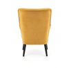 DELGADO fotel, mustár színű