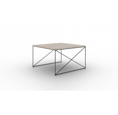 Nelia dohányzóasztal Fekete+Sonoma