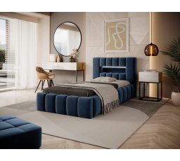 Łoże Lamica 90x200 + Stelaż drew./pod.stand./kontener Nube 40 1