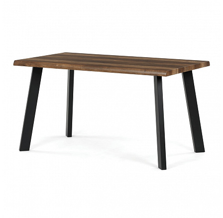 Étkezőasztal 140x80cm, MDF, régi fa, HT-F4514 OLW