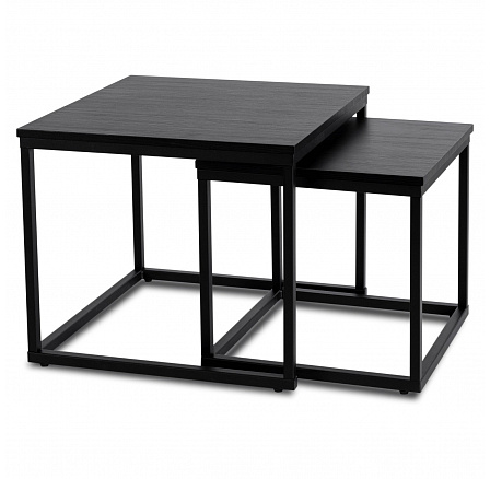 Zestaw Stolików TEVET Czarny