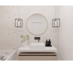 Gerbinie, 60x60x2cm Lustra