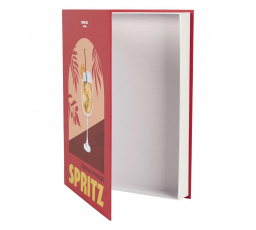 Spritz könyvdoboz piros