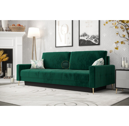 SOFA PIANO DL 225 CM - Odcienie zieleni