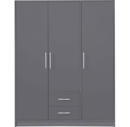 SMART SR2 ruhásszekrény tükör nélkül, Antracit
