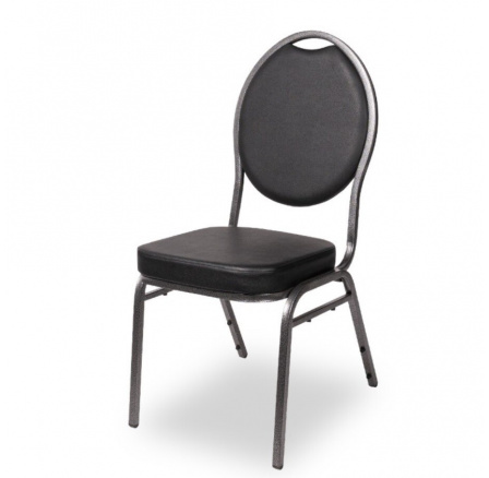 Herrmann bankett szék ökobőr fekete