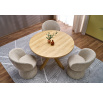 MORUS étkezőasztal, természetes