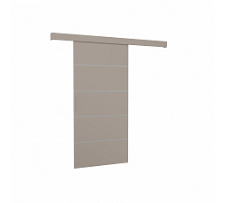 Tolóajtó a BIELLA 106 falra Kašmír+Kašmír