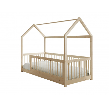 Graja házikó ágy matraccal Fenyő+Fenyő