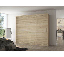 ANTOS 250 tolóajtós ruhásszekrény Sonoma+Sonoma