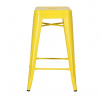 Paris bárszék 66 cm sárga, Tolix inspirációval