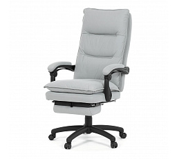 Kancelářské křeslo, synchronní mechanismus, stříbrná látka, KA-Y350 SIL