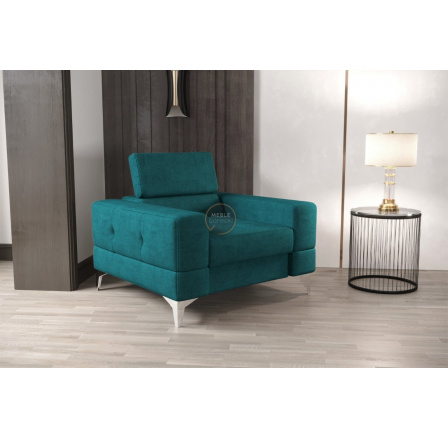 FOTEL TOSCANIA 100 CM - Odcienie turkusu