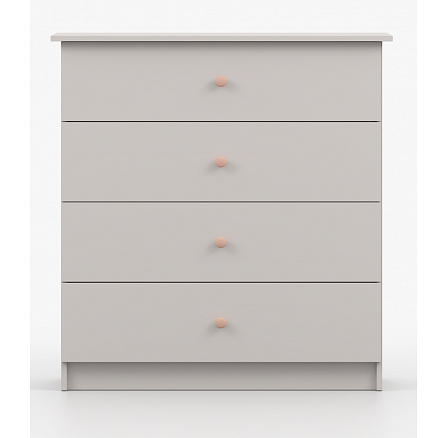 OLAF II komód, Kasmír / Rózsaszín